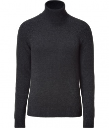 With its ultra luxurious cashmere and understated elegant shades of charcoal heather, Neil Barretts turtleneck pullover is a timeless classic must - Turtleneck, long sleeves, ribbed trim, slim fit - Pair with tailored trousers and lace-ups With its ultra luxurious cashmere and understated elegant shades of charcoal heather, Neil Barretts turtleneck pullover is a timeless classic must - Turtleneck, long sleeves, ribbed trim, slim fit - Pair with tailored trousers and lace-ups