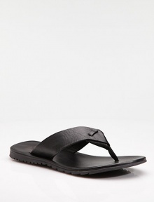 EXCLUSIVELY OURS. A summertime favorite, designed for seasons of comfortable style in handsomely crafted leather. Leather lining Padded insole Rubber sole Made in Italy EXCLUSIVELY OURS. A summertime favorite, designed for seasons of comfortable style in handsomely crafted leather. Leather lining Padded insole Rubber sole Made in Italy