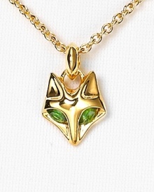 Feel fantastically foxy. Designers went wild for animal accessories this season, and this pendant necklace from Elizabeth and James is a cool way to work the trend. Feel fantastically foxy. Designers went wild for animal accessories this season, and this pendant necklace from Elizabeth and James is a cool way to work the trend.