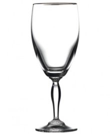 Allegra Platinum stemware is a perfect choice to toast both formal and casual occasions. The style embodies simplicity defined with elegant details, in sparkling crystal embellished with platinum trim. Allegra Platinum stemware is a perfect choice to toast both formal and casual occasions. The style embodies simplicity defined with elegant details, in sparkling crystal embellished with platinum trim.