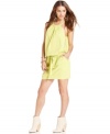 Braided straps & a relaxed style makes this RACHEL Rachel Roy dress a cool pick for chill fun-in-the sun style!