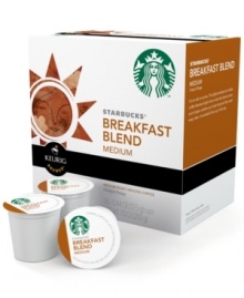 Cafe taste, homemade comfort. Sit back and sip on Starbucks' trademark flavor right in the comfort of your home with this clean, bright and light-bodied medium roast. The perfect addition to your morning, the breakfast blend bursts with fresh gourmet goodness. Cafe taste, homemade comfort. Sit back and sip on Starbucks' trademark flavor right in the comfort of your home with this clean, bright and light-bodied medium roast. The perfect addition to your morning, the breakfast blend bursts with fresh gourmet goodness.