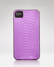Take a walk on the wild side with this iPhone case from CaseMate, dressed up in a serpentine scales. Take a walk on the wild side with this iPhone case from CaseMate, dressed up in a serpentine scales.