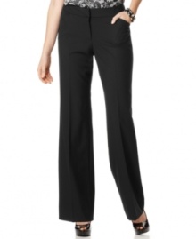 These well-tailored, versatile pants are a work essential, from Tahari by ASL's collection of suiting separates.