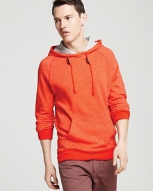 A brighter than bright pullover sweatshirt from MARC BY MARC JACOBS signals to everyone your keen sense of style and appreciation for vibrant color. A brighter than bright pullover sweatshirt from MARC BY MARC JACOBS signals to everyone your keen sense of style and appreciation for vibrant color.