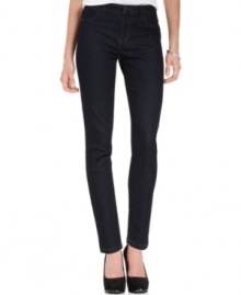 Whether you dress them up for a night of dancing or wear them with sneakers for everyday ease, these petite jeggings from Calvin Klein Jeans are versatile essentials!