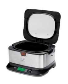 Slow down and savor the rich flavor. Delivering the best-tasting home-cooked food, this digital slow cooker offers two cooking modes and automatically maintains temperatures when the lid is open for serving. Come home to a well-rounded meal that is ready to be served. 1-year limited warranty. Model SD5000001. Slow down and savor the rich flavor. Delivering the best-tasting home-cooked food, this digital slow cooker offers two cooking modes and automatically maintains temperatures when the lid is open for serving. Come home to a well-rounded meal that is ready to be served. 1-year limited warranty. Model SD5000001.