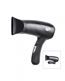 Features and Benefits:Remarkably faster drying in a compact size And faster drying means healthy, beautiful hair Eliminates static which smooths frizz and flyaways Seals the cuticle for enhanced shine and moisture Infrared heat styles hair easily and with no damage Folding handle & world voltage for easy traveling Features and Benefits:Remarkably faster drying in a compact size And faster drying means healthy, beautiful hair Eliminates static which smooths frizz and flyaways Seals the cuticle for enhanced shine and moisture Infrared heat styles hair easily and with no damage Folding handle & world voltage for easy traveling