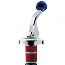 Form and function merge in these colorful wine stoppers. Use them to seal open bottles and extend the life of your favorite vintages. Fits most bottles. Form and function merge in these colorful wine stoppers. Use them to seal open bottles and extend the life of your favorite vintages. Fits most bottles.