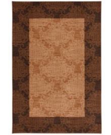 A subtly variegated bordered palette teams with a regal pattern, imbuing your space with an air of classic refinement. Thick and resilient underfoot, this plush piece is woven from 2-ply nylon pile, ensuring easy care and long-lasting wear. A subtly variegated bordered palette teams with a regal pattern, imbuing your space with an air of classic refinement. Thick and resilient underfoot, this plush piece is woven from 2-ply nylon pile, ensuring easy care and long-lasting wear.