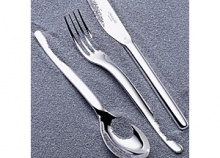 Tenere is a modern flatware pattern characterized by a rounded handle. Available in silverplated composition or stainless composition. Tenere is a modern flatware pattern characterized by a rounded handle. Available in silverplated composition or stainless composition.