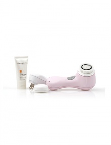 All the great benefits of the Clarisonic Classic in a new, smaller size. The perfect compact cleansing system for use at home or on the go. Mia is the new, go-anywhere Sonic Skin Cleansing System in a great compact size. All the great benefits of the Clarisonic Classic in a new, smaller size. The perfect compact cleansing system for use at home or on the go. Mia is the new, go-anywhere Sonic Skin Cleansing System in a great compact size.