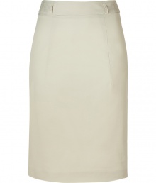 Inject instant chic to your workweek attire with this figure-flattering Schumacher pencil skirt -Classic pencil silhouette, front seaming detail, belt loops, exposed back zip closure - Wear with nude fishnets, a tie-neck blouse, and peep-toe platforms Inject instant chic to your workweek attire with this figure-flattering Schumacher pencil skirt -Classic pencil silhouette, front seaming detail, belt loops, exposed back zip closure - Wear with nude fishnets, a tie-neck blouse, and peep-toe platforms