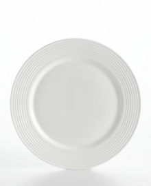 Two mix-and-match, ridged patterns-Sevenº and Fourº-combine to lend your table a modern, geometric aesthetic. Seven ring dinner plates from Lenox's dinnerware and dishes collection. Qualifies for Rebate Two mix-and-match, ridged patterns-Sevenº and Fourº-combine to lend your table a modern, geometric aesthetic. Seven ring dinner plates from Lenox's dinnerware and dishes collection. Qualifies for Rebate