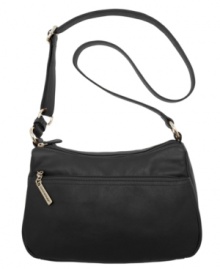 A simple and classic shoulder bag silhouette from Giani Bernini that's packed with the organization features you know and love. A simple and classic shoulder bag silhouette from Giani Bernini that's packed with the organization features you know and love.