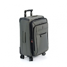 Recessed extra long locking trolley handle made of aircraft grade aluminum with one button operation, for ease of use. Reinforced corners and kickplate offer additional protection against wear. Fully lined interior with tie down straps to keep your clothing wrinkle free. Integrated privacy ID tag. TSA accepted lock. Recessed extra long locking trolley handle made of aircraft grade aluminum with one button operation, for ease of use. Reinforced corners and kickplate offer additional protection against wear. Fully lined interior with tie down straps to keep your clothing wrinkle free. Integrated privacy ID tag. TSA accepted lock.