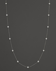 Diamond Necklace in 18K White Gold, 2.0 ct. t.w.