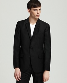 Shades of Grey by Micah Cohen 2-Button Notch Lapel Blazer Shades of Grey by Micah Cohen 2-Button Notch Lapel Blazer