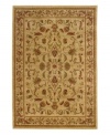 Inspired by the golden sands of Egypt, home of the Sphinx collection, comes this classic rug - rich in tradition and coloration. Featuring a timeless design, the flowing floral pattern uses gentle hues to create a gold-toned, heirloom quality piece. Beautifully styled and made to last, this rug will be a fixture in your home for years to come.