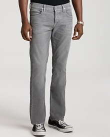Greet the new season in these handsome Hudson pants, rendered in cool gray corduroy. Greet the new season in these handsome Hudson pants, rendered in cool gray corduroy.