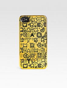 A whimsical, graffiti logo printed style that snaps over your iPhone® for a stylish cover.Plastic2¼W X 4½H X ½DImportedPlease note: iPhone® not included. A whimsical, graffiti logo printed style that snaps over your iPhone® for a stylish cover.Plastic2¼W X 4½H X ½DImportedPlease note: iPhone® not included.