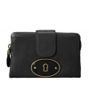 Open up: the Colette tab multifunction wallet features a classically clean look and tons of interior features.