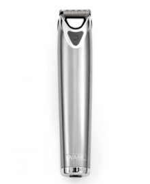 Give it your all! From your neck to your mustache, this all-in-one groomer takes care of your day-to-day styling. Trim, shave, detail, outline, touch-up and more with this heavy-duty stainless steel do-it-all, which includes a trimmer head, detail shaver head, rotary shaver head and much, much more. 5-year warranty. Model 9818.