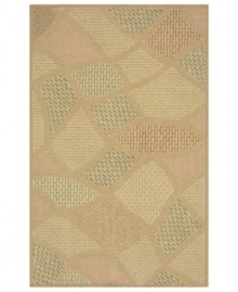 A collage of brick, stone and sand-like patterns are portrayed with eye-catching effect on this versatile area rug. Designed for both indoor and outdoor spaces, Momeni's Veranda rug is hand-hooked of synthetic fibers, creating an ultra-durable piece that looks great too! A collage of brick, stone and sand-like patterns are portrayed with eye-catching effect on this versatile area rug. Designed for both indoor and outdoor spaces, Momeni's Veranda rug is hand-hooked of synthetic fibers, creating an ultra-durable piece that looks great too!
