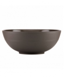 Elegance comes easy with the Fair Harbor serving bowl, a must for spaghetti or grilled chicken salad. Durable stoneware in a cool sky hue is half glazed, half matte and totally timeless. Elegance comes easy with the Fair Harbor serving bowl, a must for spaghetti or grilled chicken salad. Durable stoneware in a cool sky hue is half glazed, half matte and totally timeless.