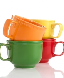 Perhaps the name Fiesta was chosen in 1936 because the famous collection comes in nine festive colors. The collection's solid colors all coordinate with one another, so feel free to mix and match. After all, what's a fiesta without mixing it up a bit? Perhaps the name Fiesta was chosen in 1936 because the famous collection comes in nine festive colors. The collection's solid colors all coordinate with one another, so feel free to mix and match. After all, what's a fiesta without mixing it up a bit?