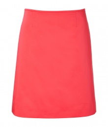 Work a note of timeless classic tailoring into your polished separates wardrobe with Hugos bright red A-line skirt - Hidden back zip, A-line silhouette - Pair with a sharply cut shirt and blazer Work a note of timeless classic tailoring into your polished separates wardrobe with Hugos bright red A-line skirt - Hidden back zip, A-line silhouette - Pair with a sharply cut shirt and blazer