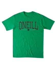 Bolster your basics with this simple graphic tee from O'Neill. Bolster your basics with this simple graphic tee from O'Neill.