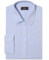 Introduce a pattern into your workday. This Club Room shirt does it in a subtle, sophisticated glen plaid.