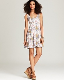 Your summer go-to, this Free People dress is picture-perfect when romantic prints are a must and femininity is choice.