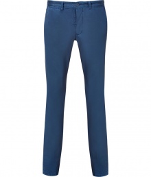 Add preppy-cool style to your workweek look with these modernized classic chinos from Woolrich - Flat front, belt loops, off-seam pockets, back welt pockets with button detail, slim fit - Pair with a modernized chambray shirt, a retro-style cardigan, and oxfords Add preppy-cool style to your workweek look with these modernized classic chinos from Woolrich - Flat front, belt loops, off-seam pockets, back welt pockets with button detail, slim fit - Pair with a modernized chambray shirt, a retro-style cardigan, and oxfords