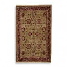 Rooted in the world's richest textile traditions, the organic antique motifs adorning this opulent Karastan rug bring heirloom radiance to any room. After weaving, each rug is treated with a special hand wash that infuses the colors with a radiant heirloom patina. Rooted in the world's richest textile traditions, the organic antique motifs adorning this opulent Karastan rug bring heirloom radiance to any room. After weaving, each rug is treated with a special hand wash that infuses the colors with a radiant heirloom patina.