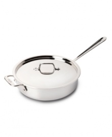 Conquer sautéing, frying, searing and more with the versatility of this must-have piece. High-performance and classic styling with a durable stainless steel interior, a pure aluminum core and a hand-polished magnetic stainless steel exterior set this deep sauté out in your space. Lifetime warranty. Conquer sautéing, frying, searing and more with the versatility of this must-have piece. High-performance and classic styling with a durable stainless steel interior, a pure aluminum core and a hand-polished magnetic stainless steel exterior set this deep sauté out in your space. Lifetime warranty.