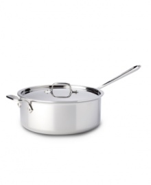 Conquer sautéing, frying, searing and more with the versatility of this must-have piece. High-performance and classic styling with a durable stainless steel interior, a pure aluminum core and a hand-polished magnetic stainless steel exterior set this deep sauté out in your space. Lifetime warranty. Conquer sautéing, frying, searing and more with the versatility of this must-have piece. High-performance and classic styling with a durable stainless steel interior, a pure aluminum core and a hand-polished magnetic stainless steel exterior set this deep sauté out in your space. Lifetime warranty.