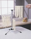 This handy pasta drying rack is made of plastic with adjustable racks for easy cleaning and versatility. 18¾ X 17 diam.Wipe cleanImported