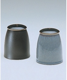 Add flavor to your tabletop with the Jet stoneware salt shaker (shown right). Shades of white, charcoal and black, as well as a reflective glaze combine to lend your tabletop modern polish. Add flavor to your tabletop with the Jet stoneware salt shaker (shown right). Shades of white, charcoal and black, as well as a reflective glaze combine to lend your tabletop modern polish.
