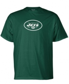 Go big green. Earn your fan status with this New York Jets T shirt from Reebok. (Clearance) Go big green. Earn your fan status with this New York Jets T shirt from Reebok. (Clearance)