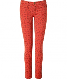 Take a sweet stance on this seasons penchant for printed pants with Current Elliotts radiant floral print cords - Classic five-pocket style, zip fly, button closure, belt loops - Form-fitting - Pair with chunky knits and flats, or dress up with feminine tops and statement heels Take a sweet stance on this seasons penchant for printed pants with Current Elliotts radiant floral print cords - Classic five-pocket style, zip fly, button closure, belt loops - Form-fitting - Pair with chunky knits and flats, or dress up with feminine tops and statement heels