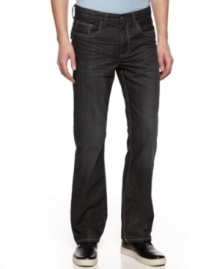 Walk a straight line with these Kenneth Cole reaction jeans. Walk a straight line with these Kenneth Cole reaction jeans.