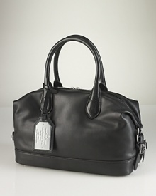 Throw something chic over your shoulder with this classic style from Lauren Ralph Lauren. In leather with a shapely silhouette, it's the bag that no outfit should be without. Throw something chic over your shoulder with this classic style from Lauren Ralph Lauren. In leather with a shapely silhouette, it's the bag that no outfit should be without.
