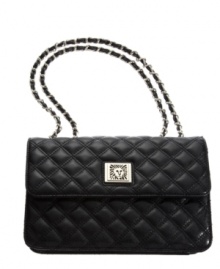 With on-trend quilting and your choice of matte black or high-drama metallic, the Lion Lady flap bag purrs with energy and elegance. With on-trend quilting and your choice of matte black or high-drama metallic, the Lion Lady flap bag purrs with energy and elegance.