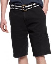 Stay neutral. Dress these dark American Rag shorts up or down for an everyday addition that easily plays both sides.