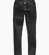 With a touch of spandex, you know these jeans by Baby Phat will be comfortable. And she can easily mix and match it with everything.