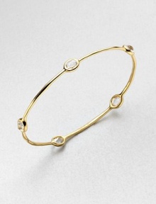 From the Rock Candy® Collection. Five beautifully brilliant clear quartz stone stations in radiant 18k gold, perfect for layering or on it's own. Clear quartz18k goldDiameter, about 2.5Slip-on styleImported From the Rock Candy® Collection. Five beautifully brilliant clear quartz stone stations in radiant 18k gold, perfect for layering or on it's own. Clear quartz18k goldDiameter, about 2.5Slip-on styleImported