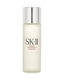 This unique Pitera-rich product moisturizes to improve texture and clarity for a more beautiful, glowing complexion. It also helps stimulate the natural renewal process of the skin's outer layer to rebalance and bring harmony to your skin. Women are so passionate about it that they describe it as their 'holy water'. It contains over 90% pure Pitera - the seemingly magical ingredient found in all SK-II products. Skin absorbs the benefits almost on contact. The result is supple, smooth, radiant skin.Sprinkle teaspoon amount into palms. Spread across hands, up to fingertips. Press into the skin - all over face and neck. Use twice daily. This unique Pitera-rich product moisturizes to improve texture and clarity for a more beautiful, glowing complexion. It also helps stimulate the natural renewal process of the skin's outer layer to rebalance and bring harmony to your skin. Women are so passionate about it that they describe it as their 'holy water'. It contains over 90% pure Pitera - the seemingly magical ingredient found in all SK-II products. Skin absorbs the benefits almost on contact. The result is supple, smooth, radiant skin.Sprinkle teaspoon amount into palms. Spread across hands, up to fingertips. Press into the skin - all over face and neck. Use twice daily.