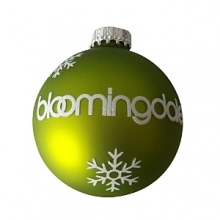 Exclusive to Bloomingdale's, a 2012 glass holiday ornament from Kurt Adler. Exclusive to Bloomingdale's, a 2012 glass holiday ornament from Kurt Adler.